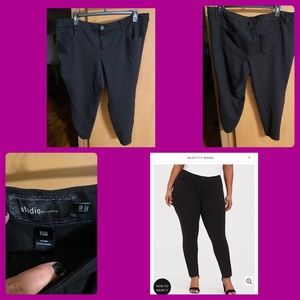 Plus Size Skinny Dress Pants